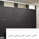 ASI Global Quick Ship Toilet Partition Package - 5 Stall Men & Women's Powder Coated Metal in Gray (2125) - CLOSEOUT, ONLY 1 PARTITION PACKAGE AVAILABLE