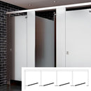 ASI Global Toilet Partition (Stainless Steel) 4 In Corner (144"W x 61 1/4"D) IC43660-SS-Global