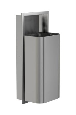 Bradley Elvari Series Waste Receptacles - Recessed, Large Capacity, 18 GAL - 3B1-003600