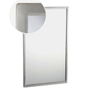 Bobrick B-2908-1836 (18 x 36)Tempered Glass Welded-Frame Mirror 18"W x36"H