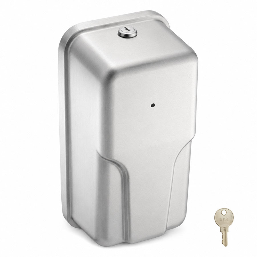 ASI 20365 Commercial Foam Soap Dispenser, Roval-Surface-Mounted, Touch-Free, Stainless Steel - 33.8 Oz