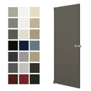 Hadrian (Metal) Stall Door (34" x 58") Powder Coated Metal, Includes 601010 Chrome B/F Out-Swing Hardware Kit - 510034