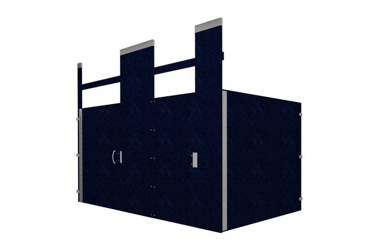 Hadrian - Ceiling Hung - Solid Plastic Toilet Partitions
