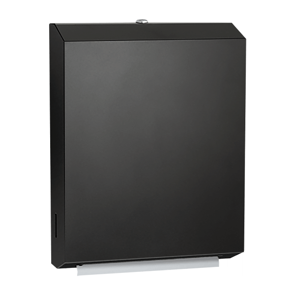 ASI 0210-41 Traditional - Paper Towel Dispenser - Multi, C-Fold - Surface Mounted - Matte Black