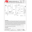ASI 04684-50 Commercial Restroom Sanitary Napkin/ Tampon Dispenser, 50 Cents, Recessed-Mounted, Stainless Steel