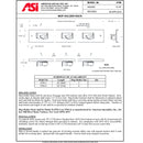 ASI 0796-4 Mop Rack - 4 Holders - 36" - Surface Mounted