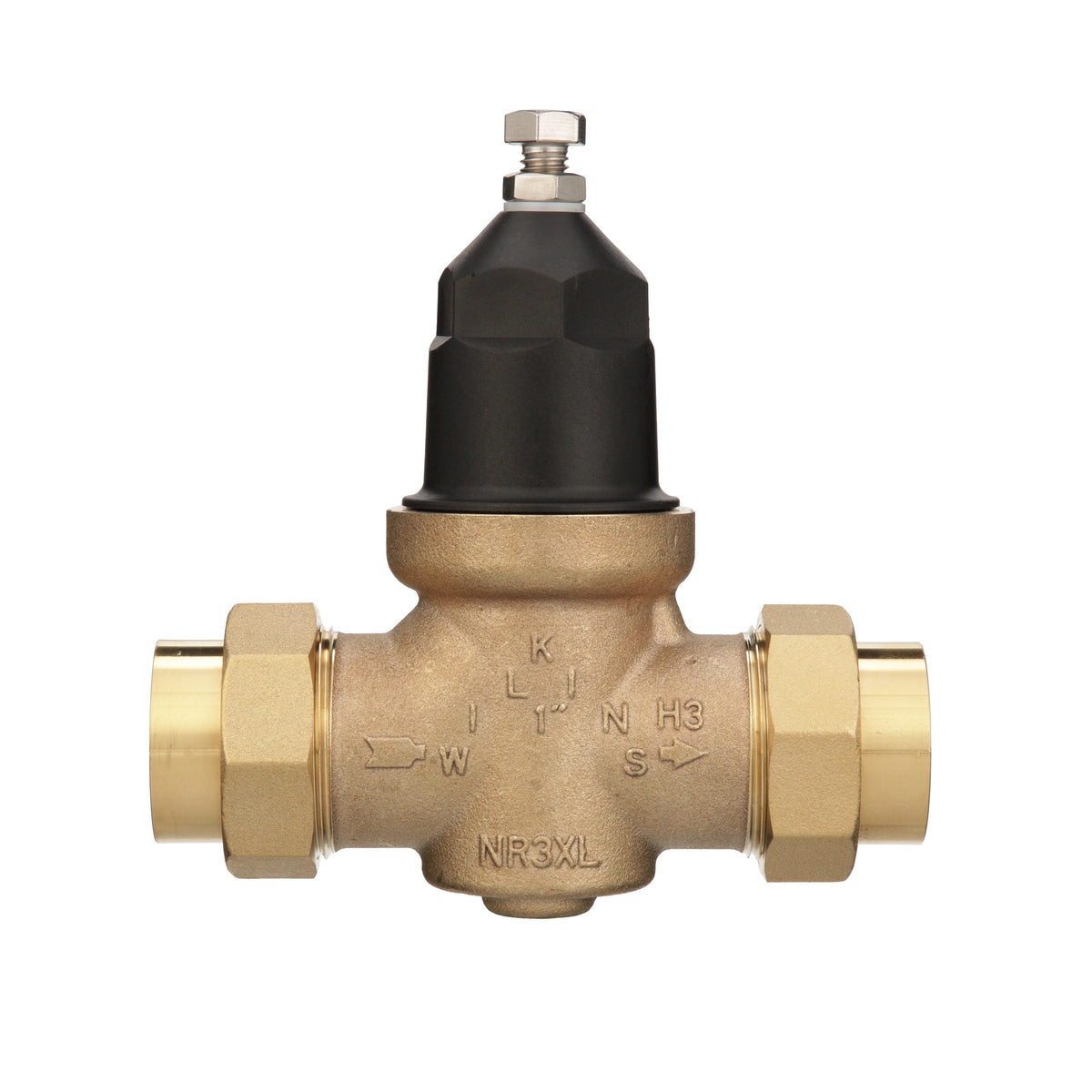 Zurn 1-NR3XLDU 1" NR3XL Pressure Reducing Valve with Double Union FNPT Connection Lead Free