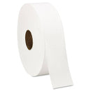 Windsoft Jumbo Roll Bath Tissue, Septic Safe, 1 Ply, White, 3.4" X 4000 Ft, 6 Rolls/Carton - WIN201 - TotalRestroom.com