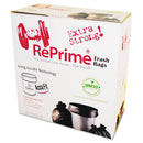 AccuFit Linear Low Density Can Liners With Accufit Sizing, 32 Gal, 0.9 Mil, 33" X 44", Black, 50/Box - HERH6644TKRC1 - TotalRestroom.com