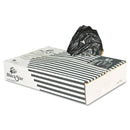 Ex-Cell Sanitary Napkin Plastic Liner Bags, 17", Black, 1,000/Carton - EXCLB1718 - TotalRestroom.com