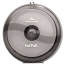 Georgia Pacific Sofpull High-Capacity Center-Pull Tissue Dispenser, 10.5 X 6.75 X 10.5, Smoke - GPC56501 - TotalRestroom.com