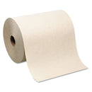 Georgia Pacific Hardwound Roll Paper Towel, Nonperforated, 7.87 X 1000Ft, Brown, 6 Rolls/Carton - GPC26480 - TotalRestroom.com