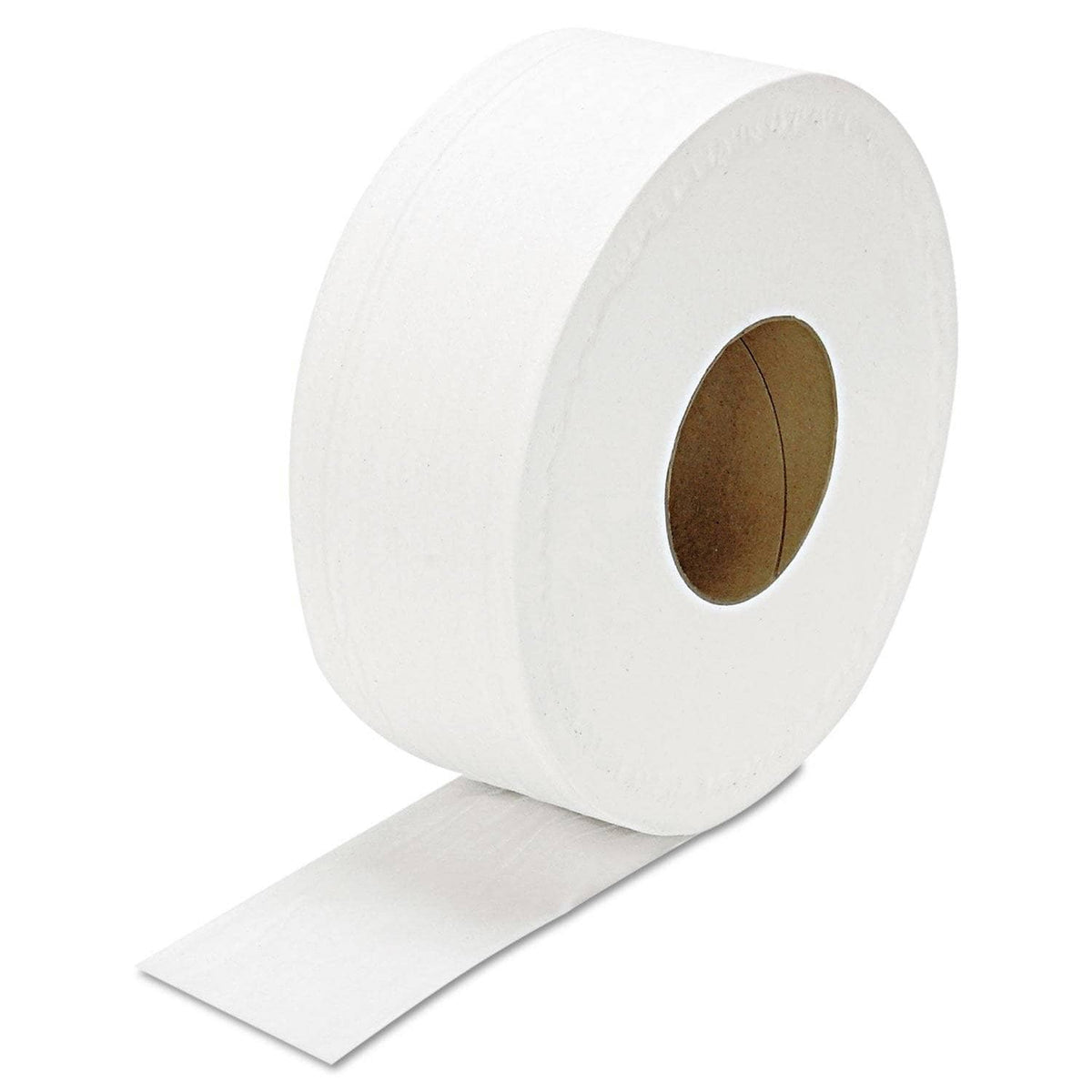 GEN Jrt Jumbo Bath Tissue, Septic Safe, 2-Ply, White, 3.3" X 1000 Ft, 12/Carton - GENJRT1000 - TotalRestroom.com