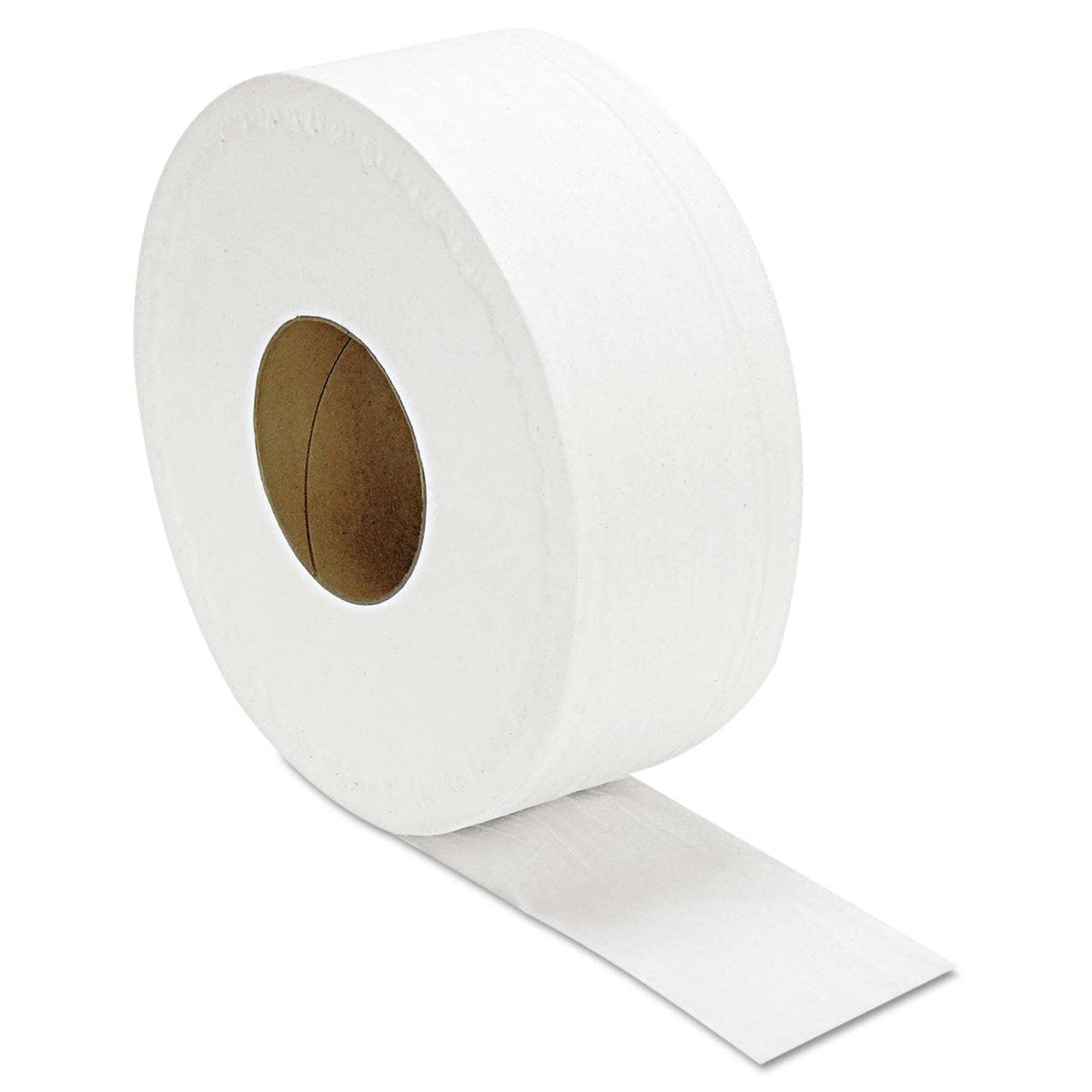 GEN Jrt Jumbo Bath Tissue, Septic Safe, 2-Ply, White, 3.3" X 1000 Ft, 12/Carton - GENJRT1000 - TotalRestroom.com