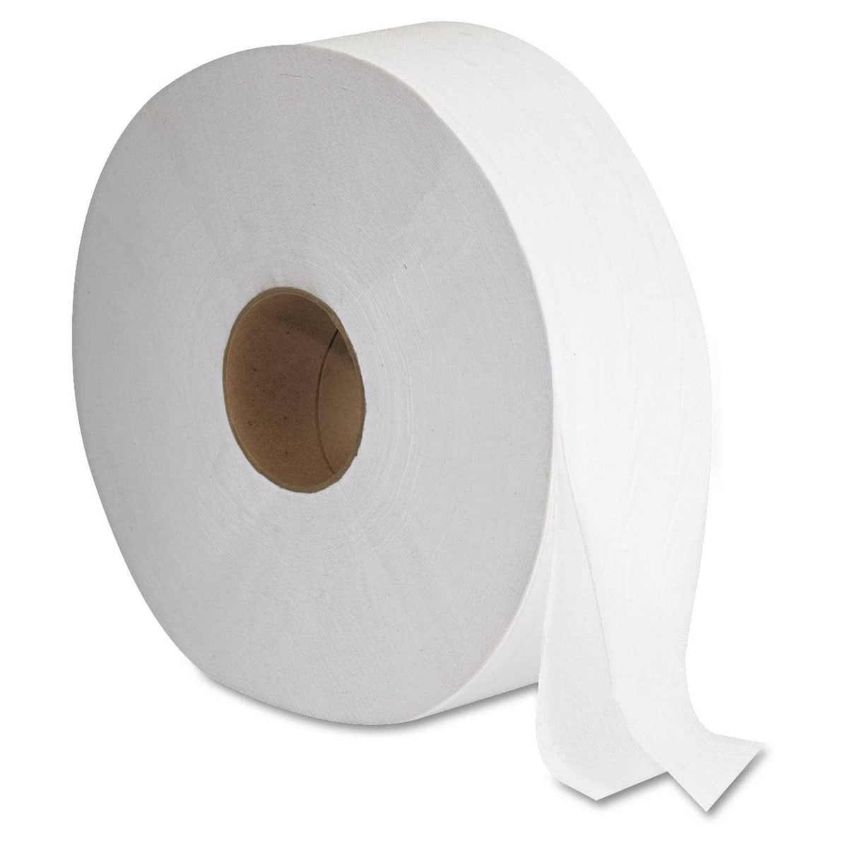 GEN Jrt Jumbo Bath Tissue, Septic Safe, 2-Ply, White, 12" Diameter, 6/Carton - GEN1513 - TotalRestroom.com