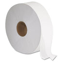 GEN Jrt Jumbo Bath Tissue, Septic Safe, 2-Ply, White, 12" Diameter, 6/Carton - GEN1513 - TotalRestroom.com