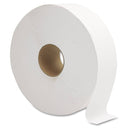 GEN Jrt Jumbo Bath Tissue, Septic Safe, 1-Ply, White, 10" Dia, 6 Rolls/Carton - GEN1512 - TotalRestroom.com