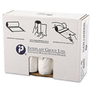 Interplast High-Density Interleaved Commercial Can Liners, 60 Gal, 14 Microns, 38" X 60", Clear, 200/Carton - IBSS386014N - TotalRestroom.com