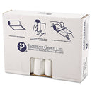 Interplast High-Density Commercial Can Liners Value Pack, 33 Gal, 10 Microns, 33" X 39", Clear, 500/Carton - IBSVALH3340N11 - TotalRestroom.com