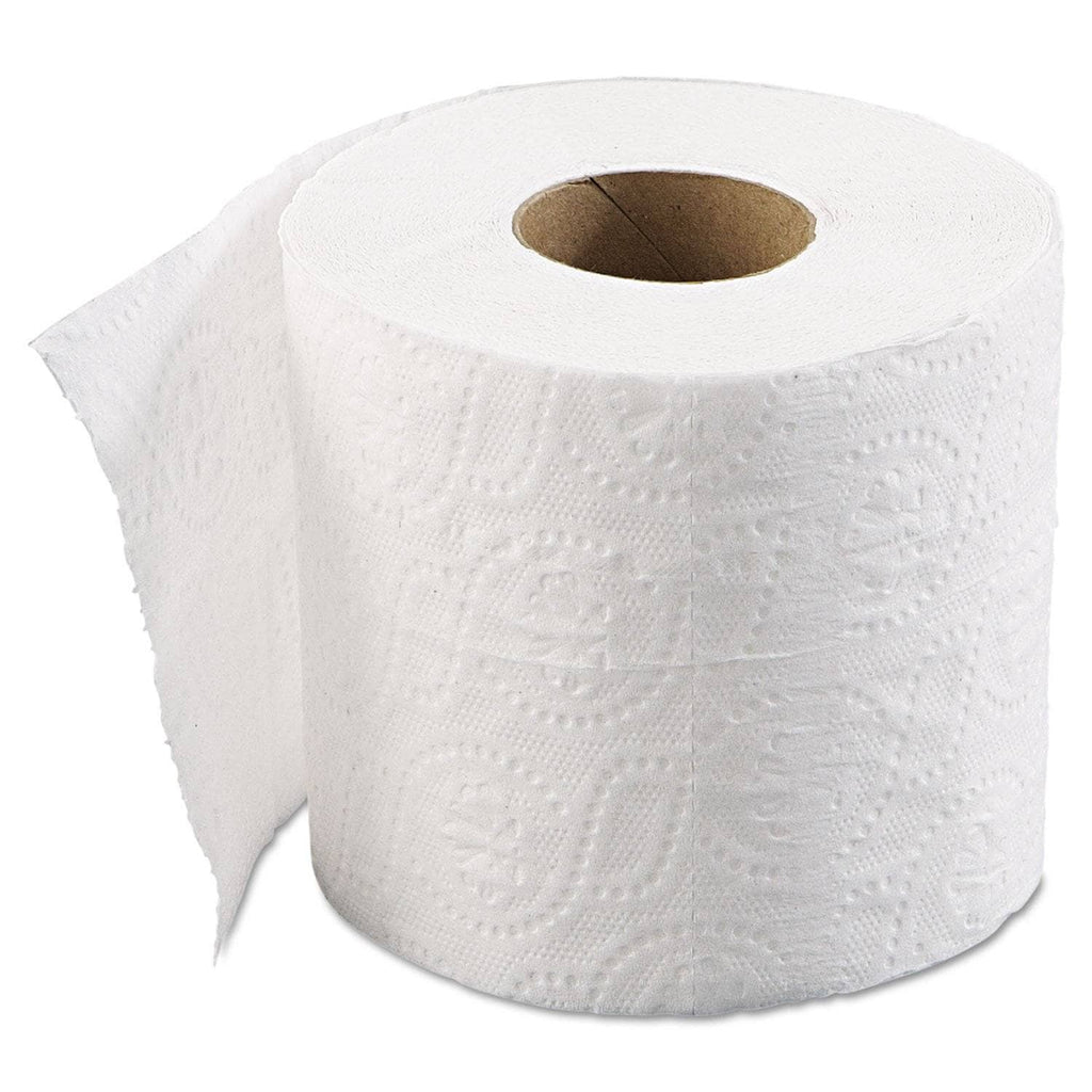 Boardwalk Bathroom Tissue, Standard, Septic Safe, 2-Ply, White, 4