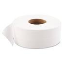 GEN Jrt Jumbo Bath Tissue, Septic Safe, 1-Ply, White, 9" Dia, 12 Rolls/Carton - GEN1511 - TotalRestroom.com