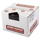 Jaguar Repro Low-Density Can Liners, 56 Gal, 2 Mil, 43" X 47", Black, 100/Carton - JAGR4347HH - TotalRestroom.com