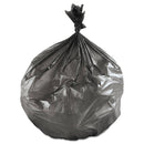 Interplast High-Density Commercial Can Liners, 16 Gal, 6 Microns, 24" X 33", Black, 1,000/Carton - IBSS243306K - TotalRestroom.com