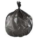 Interplast High-Density Interleaved Commercial Can Liners, 33 Gal, 16 Microns, 33" X 40", Black, 250/Carton - IBSS334016K - TotalRestroom.com
