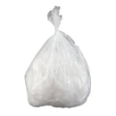 Interplast High-Density Commercial Can Liners, 10 Gal, 6 Microns, 24" X 24", Natural, 1,000/Carton - IBSS242406N - TotalRestroom.com
