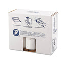 Interplast Low-Density Commercial Can Liners, 33 Gal, 0.8 Mil, 33" X 39", White, 150/Carton - IBSSL3339XHW - TotalRestroom.com