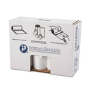 Interplast High-Density Commercial Can Liners Value Pack, 60 Gal, 14 Microns, 38" X 58", Clear, 200/Carton - IBSVALH3860N16 - TotalRestroom.com