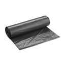 Interplast High-Density Interleaved Commercial Can Liners, 60 Gal, 16 Microns, 43" X 48", Black, 200/Carton - IBSS434816K - TotalRestroom.com