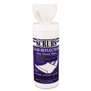 Scrubs Clear Reflections Glass/Surface Wipes, 6 X 8, 50/Canister, 6 Cans/Carton - ITW98556CT - TotalRestroom.com