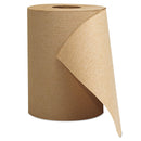 GEN Hardwound Roll Towels, 1-Ply, Brown, 8" X 300 Ft, 12 Rolls/Carton - GEN1804 - TotalRestroom.com
