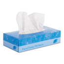 GEN Facial Tissue, 2-Ply, White, Flat Box, 100 Sheets/Box, 30 Boxes/Carton - GEN6501 - TotalRestroom.com