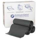 Interplast High-Density Commercial Can Liners, 55 Gal, 0.87 Mil, 36" X 60", Black, 150/Carton - IBSS366022K - TotalRestroom.com