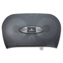 Georgia Pacific Two-Roll Bathroom Tissue Dispenser, 13.56" X 5.75" X 8.63", Smoke - GPC59206 - TotalRestroom.com