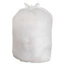 FlexSol High Density Can Liners, 60 Gal, 0.67 Mil, 38" X 60", Clear, 200/Carton - ESXHDX62CLR - TotalRestroom.com