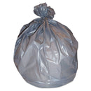 Heritage Linear Low-Density Can Liners, 45 Gal, 1.7 Mil, 39" X 46", Silver, 50/Carton - HERH7846WS - TotalRestroom.com