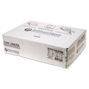 Interplast Draw-Tuff Institutional Draw-Tape Can Liners, 30 Gal, 1 Mil, 30.5" X 40", Blue, 200/Carton - IBSDTH3040B - TotalRestroom.com