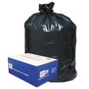 Classic Linear Low-Density Can Liners, 33 Gal, 0.63 Mil, 33" X 39", Black, 250/Carton - WBI333916B - TotalRestroom.com