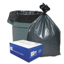 Platinum Plus Can Liners, 60 Gal, 1.55 Mil, 39" X 56", Gray, 50/Carton - WBIPLA6070 - TotalRestroom.com