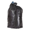 Trinity Plastics Low-Density Can Liners, 10 Gal, 1 Mil, 24" X 23", Black, 500/Carton - TRNML2423 - TotalRestroom.com