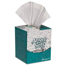 Georgia Pacific Premium Facial Tissue In Cube Box, 2-Ply, White, 96 Sheets/Box, 36 Boxes/Carton - GPC46580CT - TotalRestroom.com
