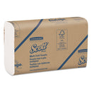 Scott Multi-Fold Towels, Absorbency Pockets, 9 2/5 X 9 1/5, White, 250 Sheets/Pack - KCC03650 - TotalRestroom.com