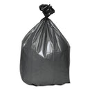 Platinum Plus Can Liners, 60 Gal, 1.55 Mil, 39" X 56", Gray, 50/Carton - WBIPLA6070 - TotalRestroom.com