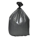 Platinum Plus Can Liners, 60 Gal, 1.55 Mil, 39" X 56", Gray, 25/Carton - WBIPLA5525 - TotalRestroom.com