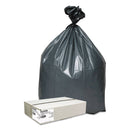 Platinum Plus Can Liners, 33 Gal, 1.35 Mil, 33" X 40", Gray, 50/Carton - WBIPLA3350 - TotalRestroom.com