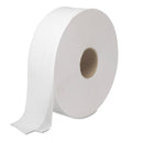 Boardwalk Jrt Bath Tissue, Jumbo, Septic Safe, 2-Ply, White, 3.5" X 2000 Ft, 6 Rolls/Carton - BWK6102 - TotalRestroom.com