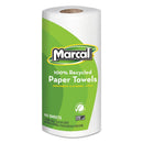 Marcal 100% Recycled Roll Towels, 2-Ply, 9 X 11, 60 Sheets, 15 Rolls/Carton - MRC6709 - TotalRestroom.com